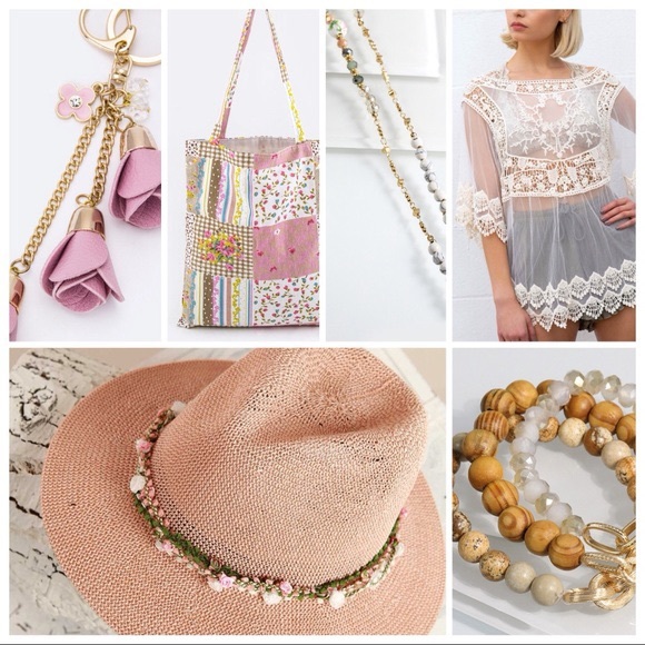 3 Bracelets Combo in Wood & Jasper - Picture 4 of 4